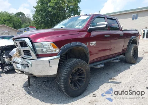 2016 Ram 2500 Tradesman из США, поврежденный, VIN 3C6UR5CL5GG265357
